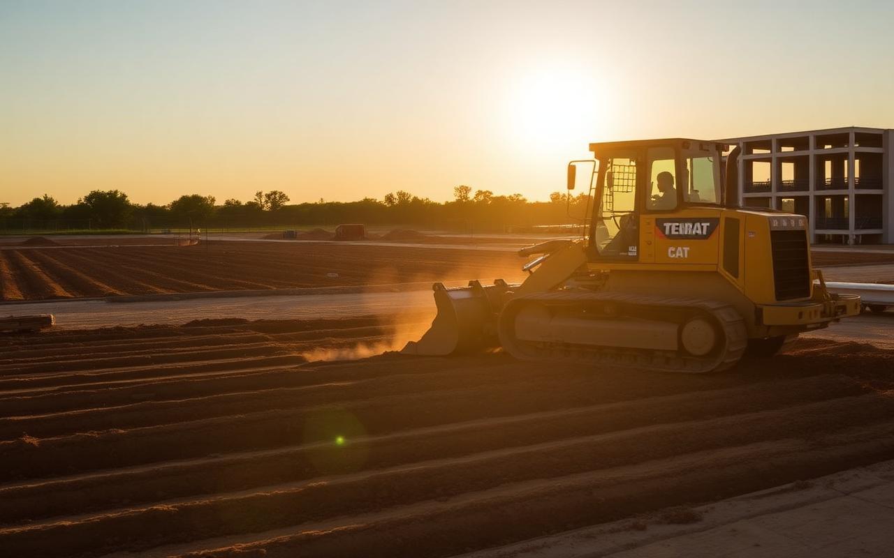 Building Pad project in Texas